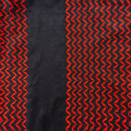 Black and Red Palestinian Kuffiyeh