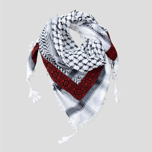 Tatreez Embroidered Kuffiyeh